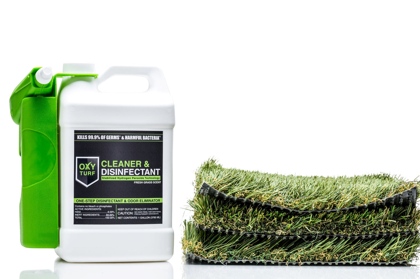 1-Gallon OxyTurf Cleaner in Battery Powered Sprayer