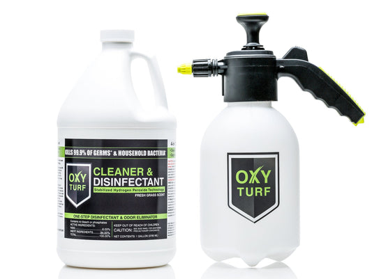 1-Gallon OxyTurf Cleaner + Pump Spray Applicator